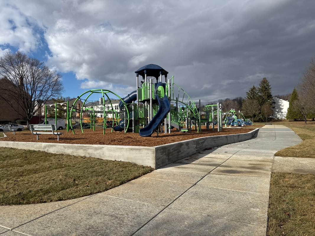 walking near me in McKnew Local Park in winter