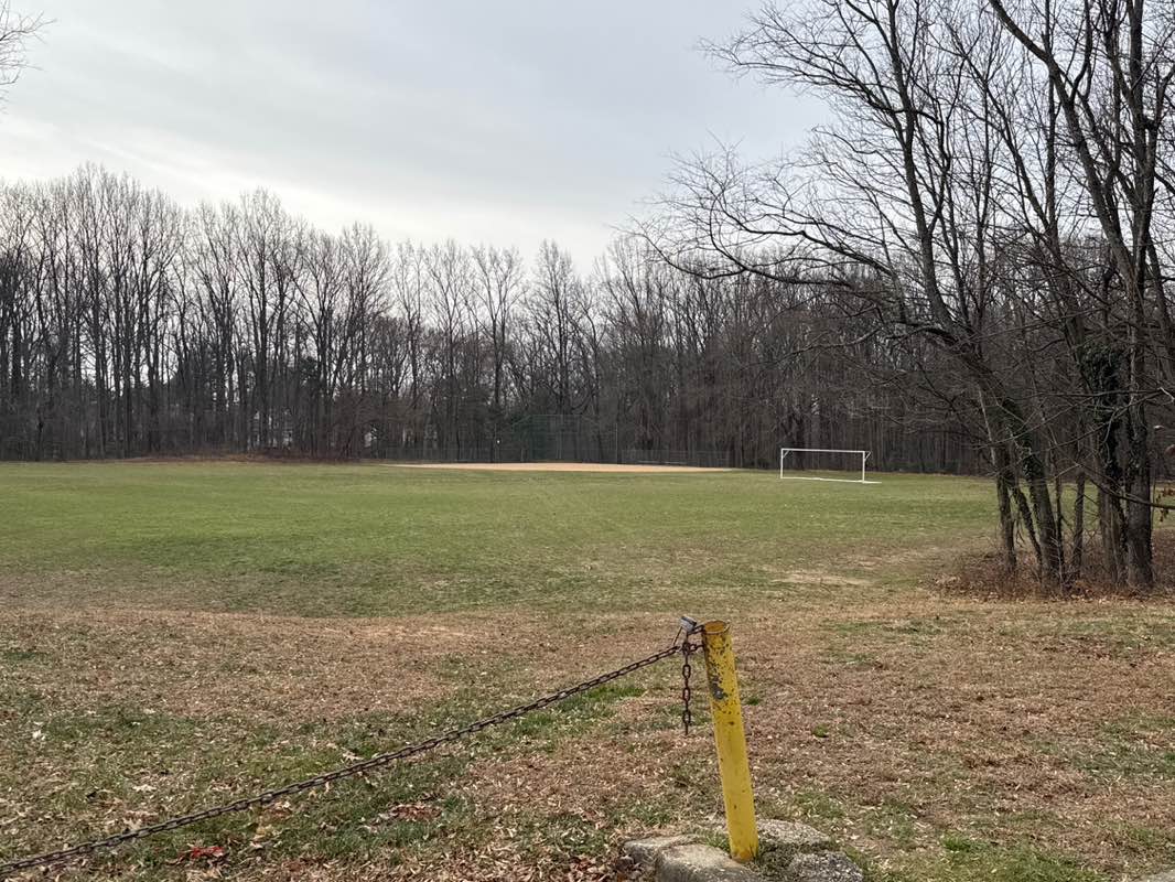 walking near me in Meadowood Local Park in winter