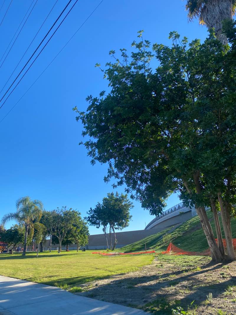 walking near me in Indian Village Park in winter