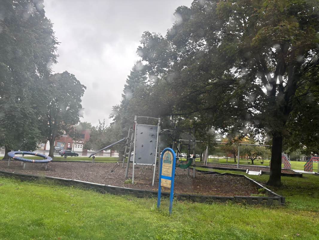 walking near me in Swinburne Park in autumn