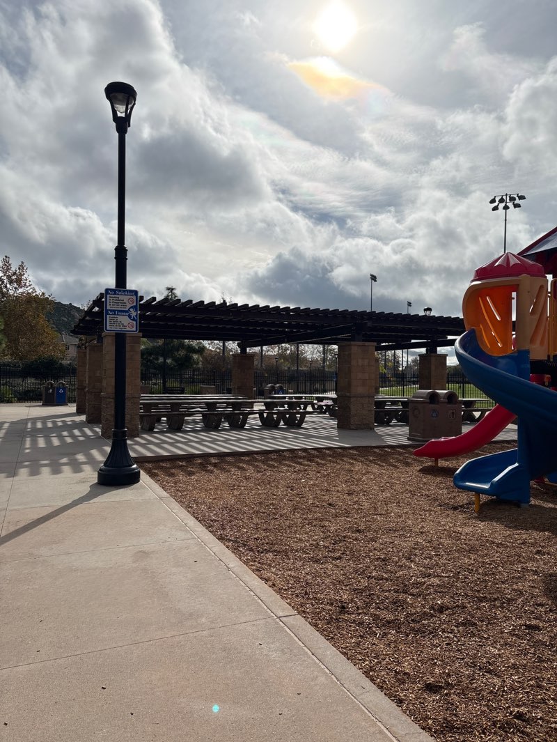 walking near me in Lasselle Sports Park in winter