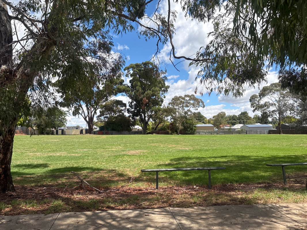 walking near me in Weily Park in summer