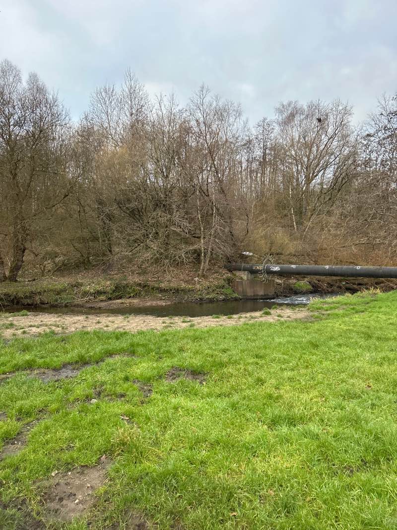 walking near me in Wince Brook Fields in winter