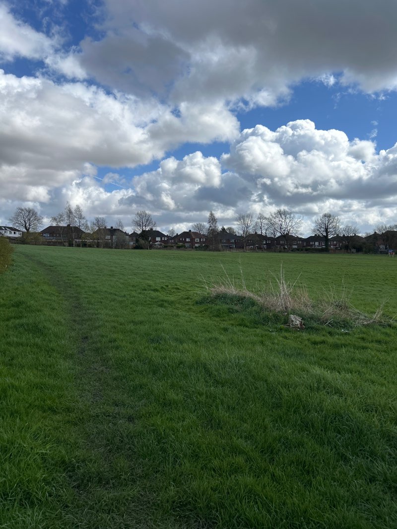 walking near me in Smithy Bridge park in spring