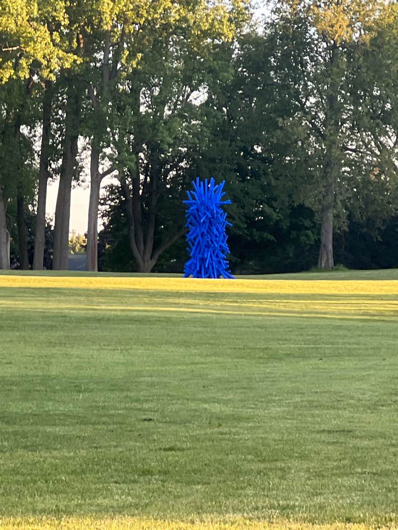 walking near me in Bassett Park in summer