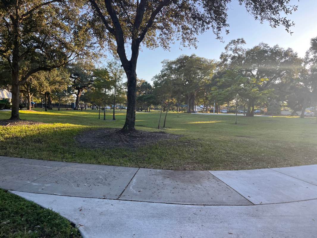 walking near me in Hortt Park in autumn