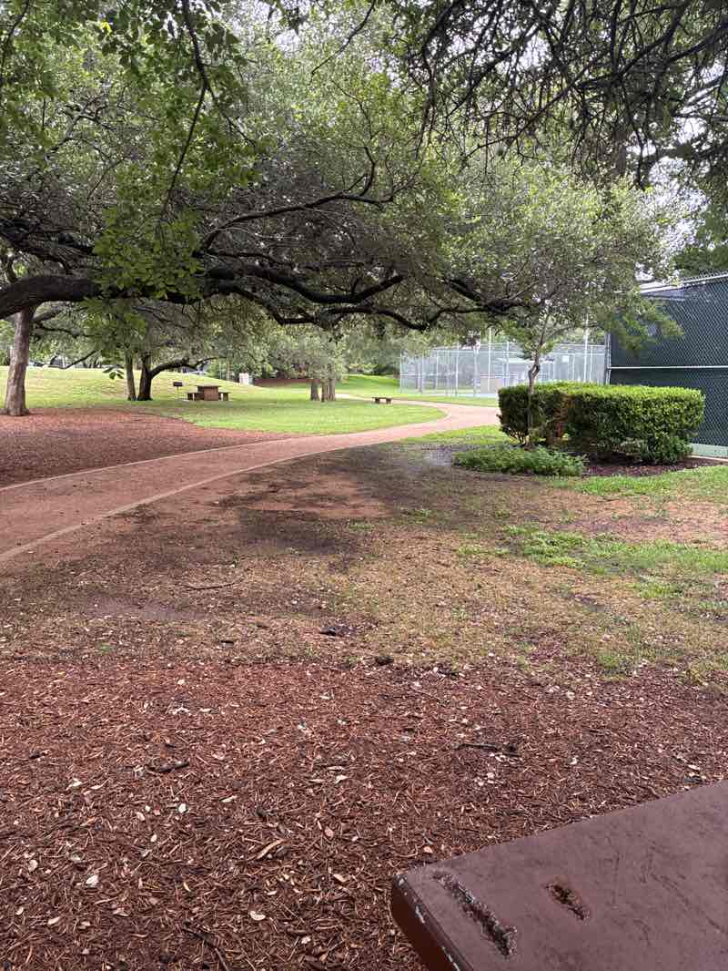 walking near me in Rattan Creek Park in summer