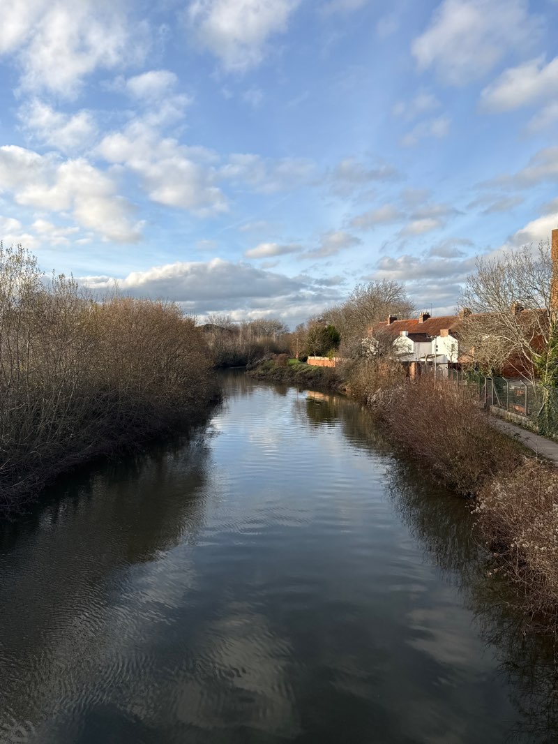 walking near me in Goodlands Gardens in winter