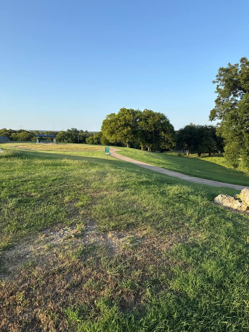 walking near me in AA Lane Park in summer