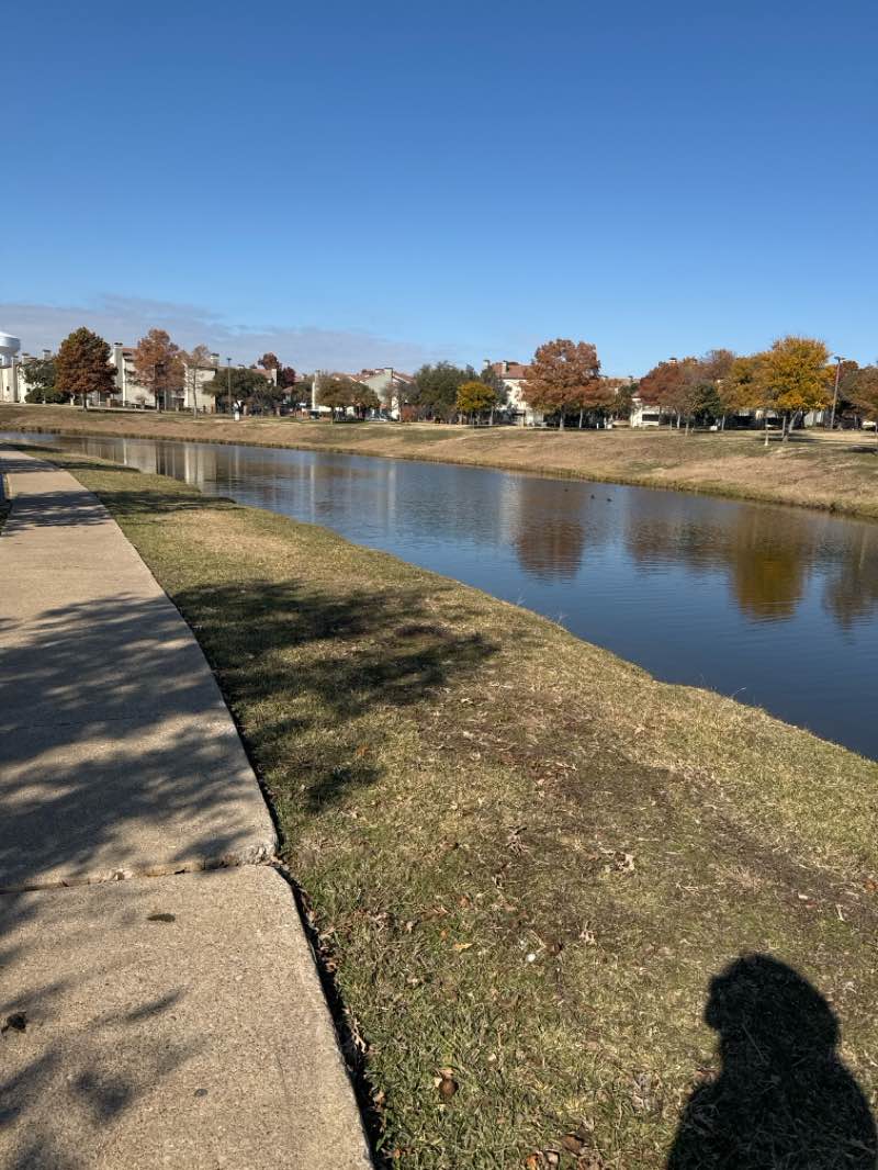 walking near me in Thomas Jefferson Park in winter