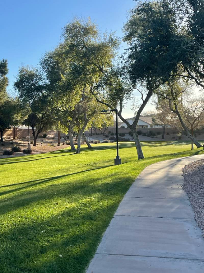 walking near me in Paseo Vista Recreation Area in winter