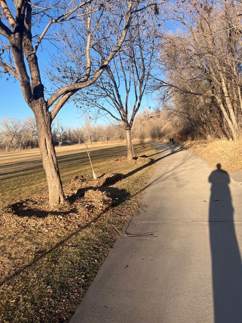 walking near me in CreekSide Park in spring