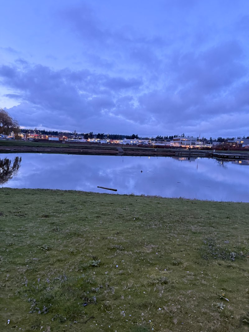 walking near me in Windjammer Park in winter
