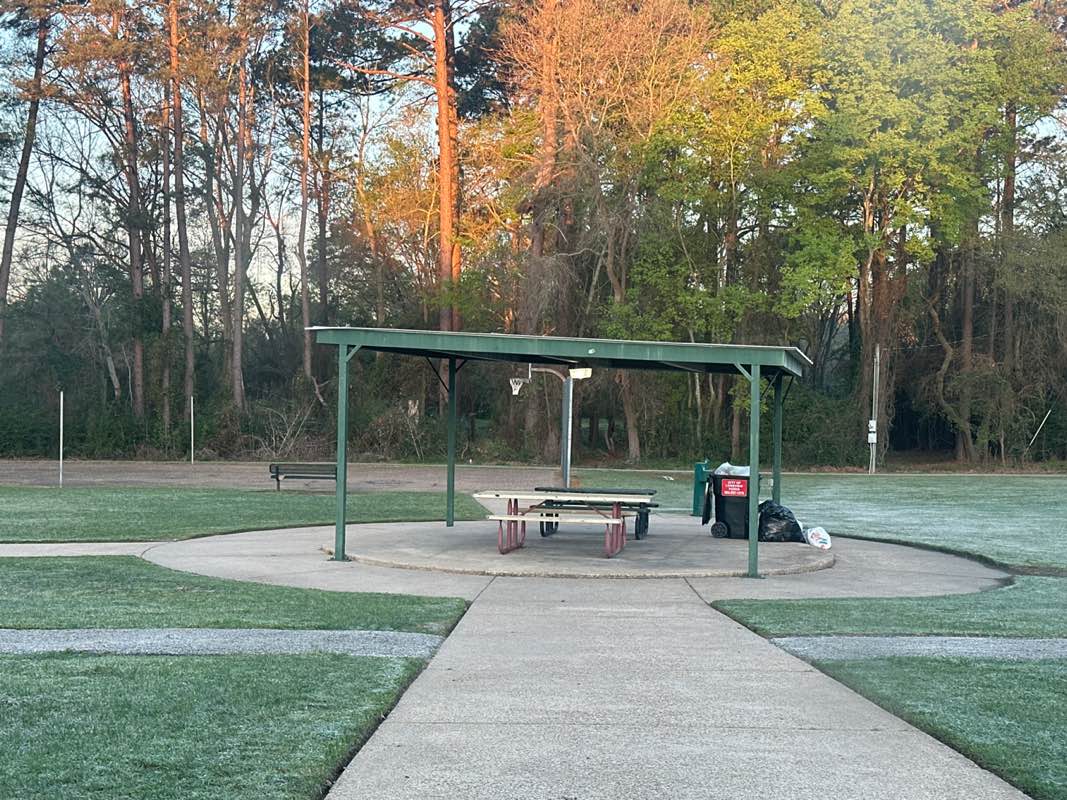 walking near me in Bennie Jackson Park in spring