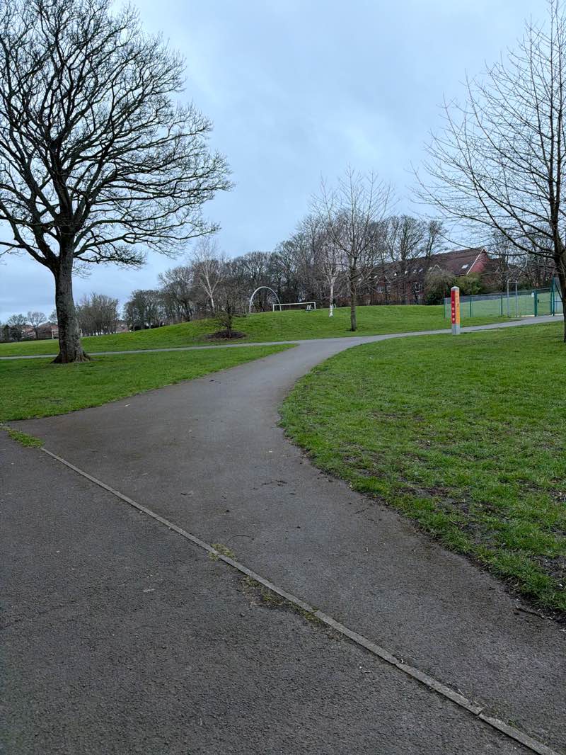 walking near me in King George V Park in spring