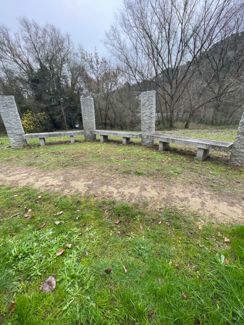 walking near me in Baixada ao Barbaña in winter