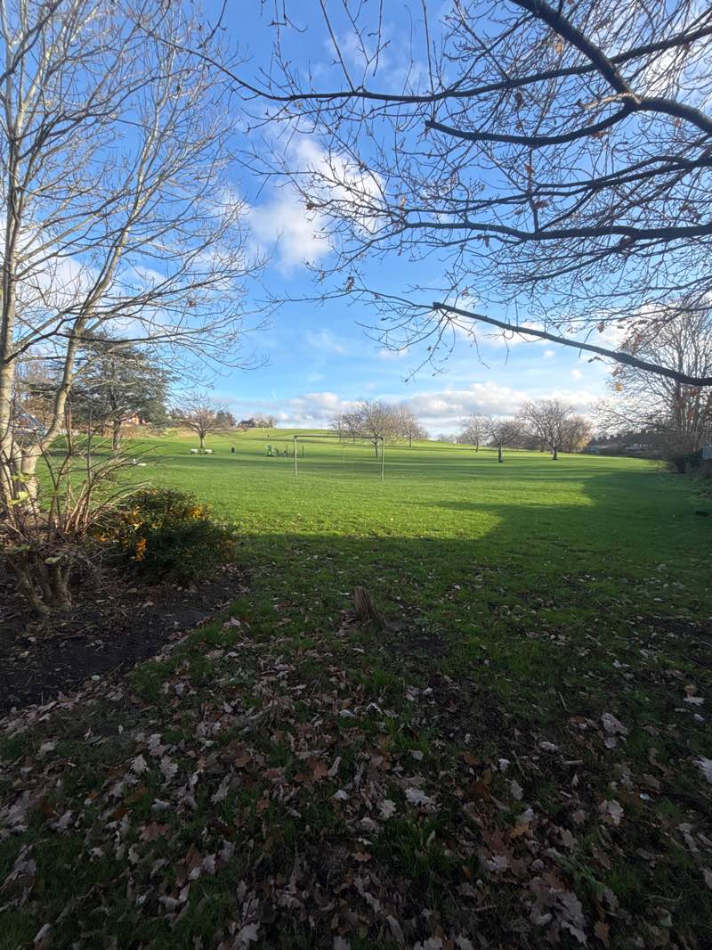 walking near me in Downham Fields in winter
