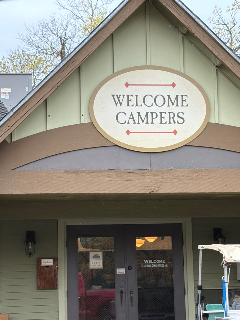 walking near me in Silverdollar City Campground in spring