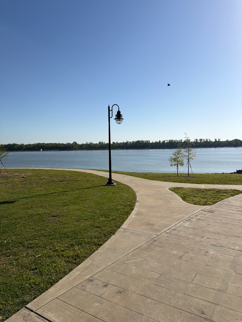 walking near me in Schultz Park in spring