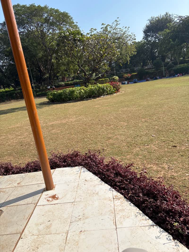 walking near me in Prahladnagar Garden in winter