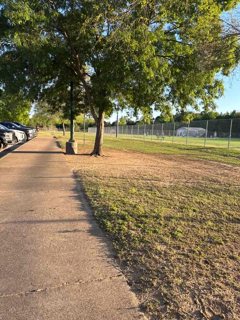 walking near me in Lear Park in spring