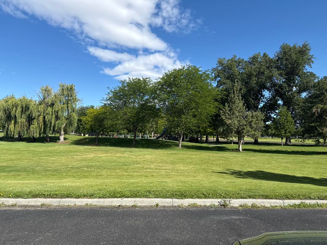 walking near me in Maple Grove Park in summer