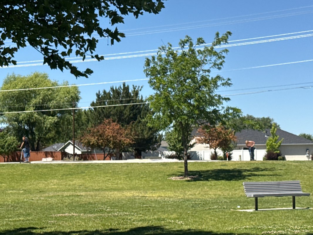 walking near me in West Roosevelt Park in summer