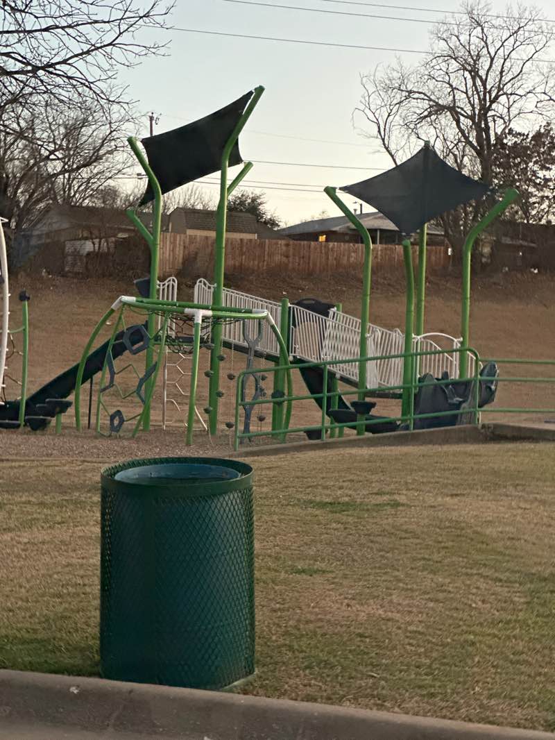 walking near me in Jennifer McFalls Park in winter