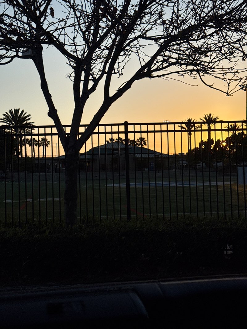 walking near me in Campus El Segundo Athletic Fields in spring