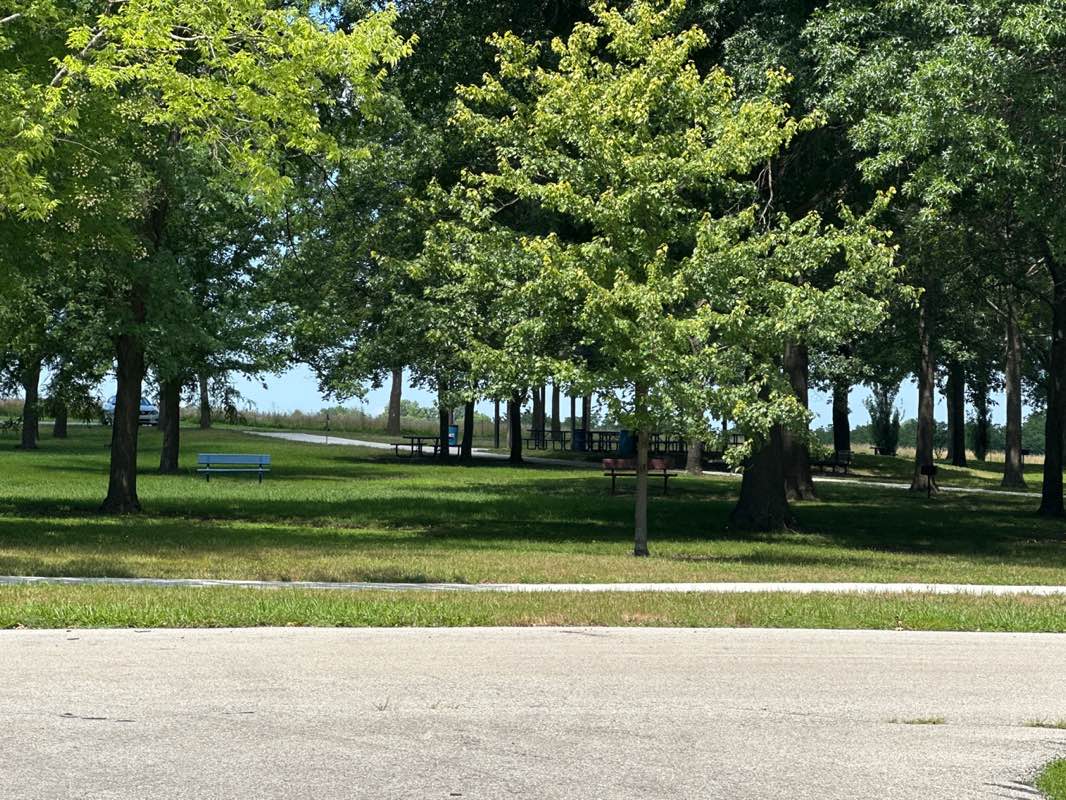 walking near me in Basehor City Park in summer