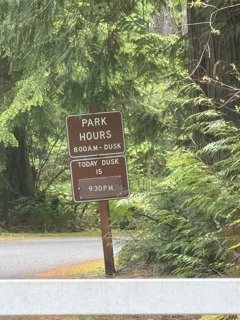 walking near me in Nolte State Park in summer