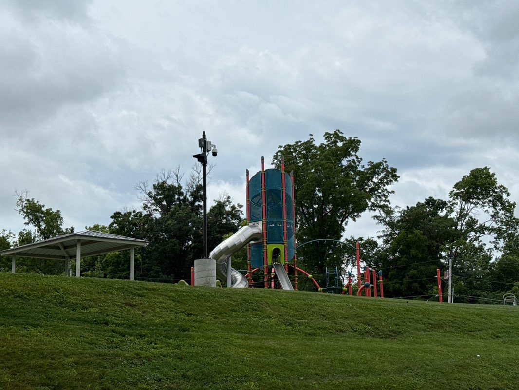 walking near me in Hickory Adams Park in summer