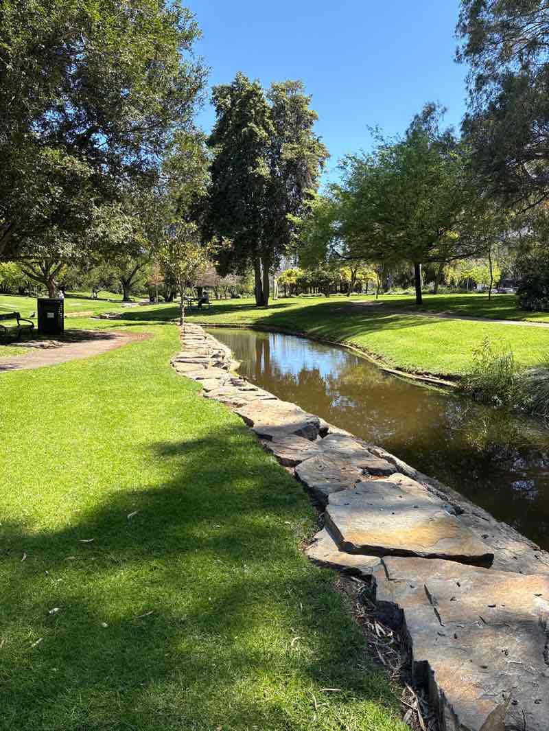 walking near me in Park 21 in spring