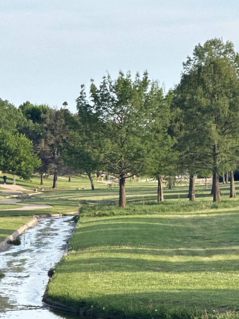 walking near me in Winniford Park in spring