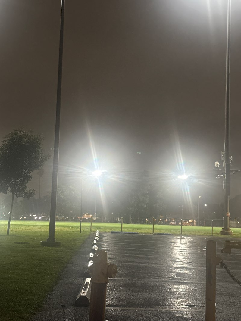 walking near me in Apollo Park in winter