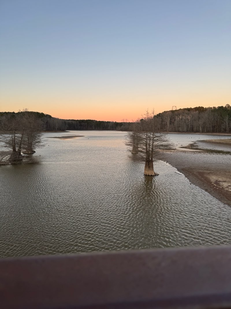 walking near me in Butner-Falls of Neuse Game Lands in winter