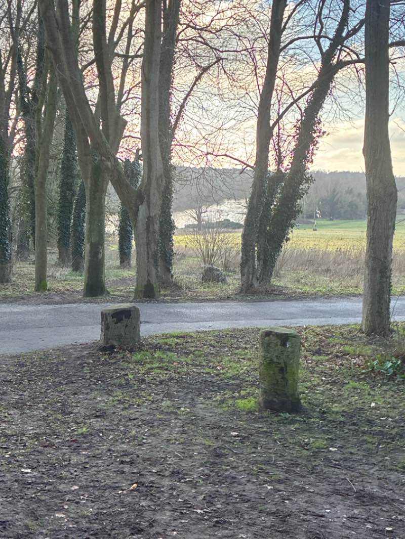 walking near me in Eaton Park in winter