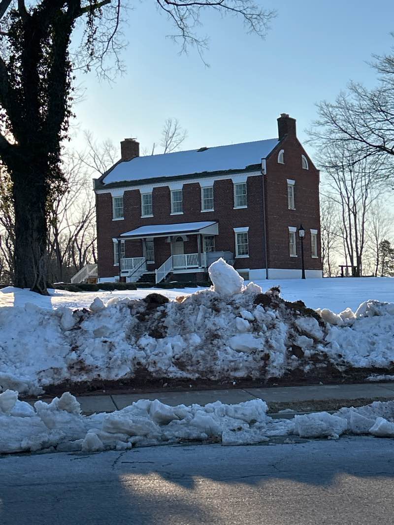 walking near me in Liberia House Historic Site in winter