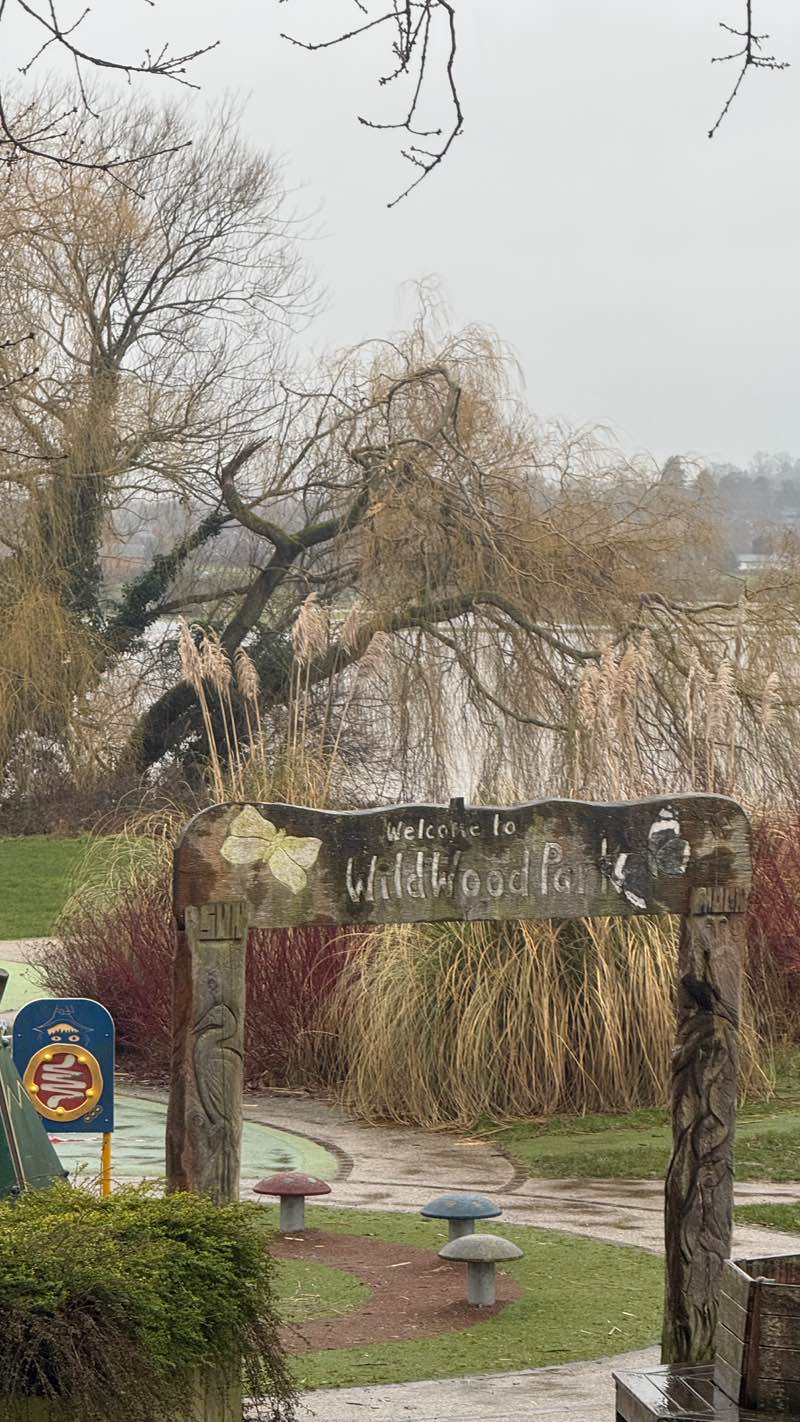 walking near me in Wildwood Park in winter