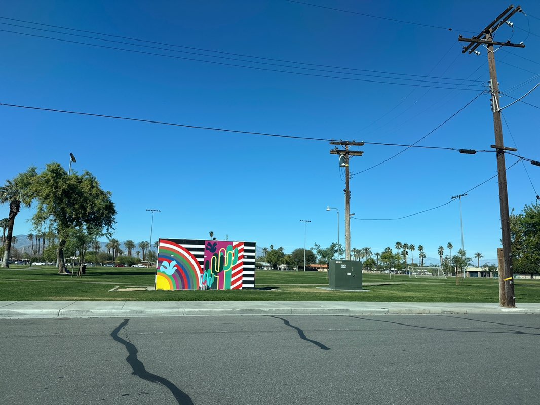 walking near me in Miles Avenue Park in spring
