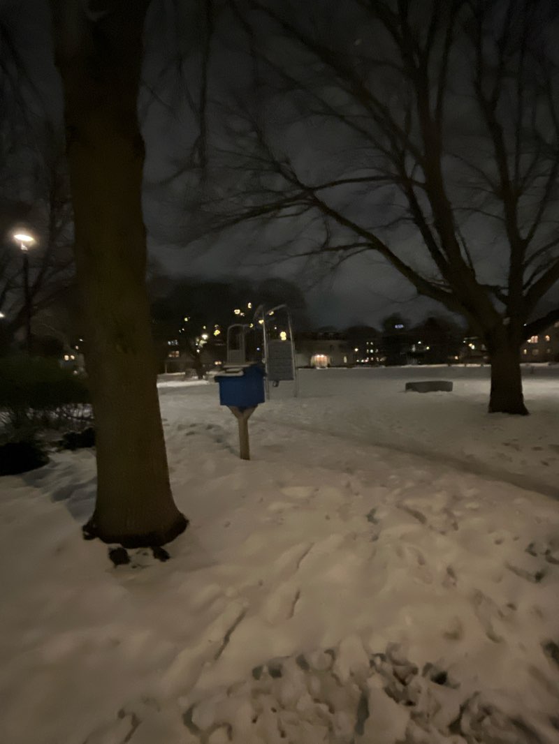 walking near me in Sennott Park in winter