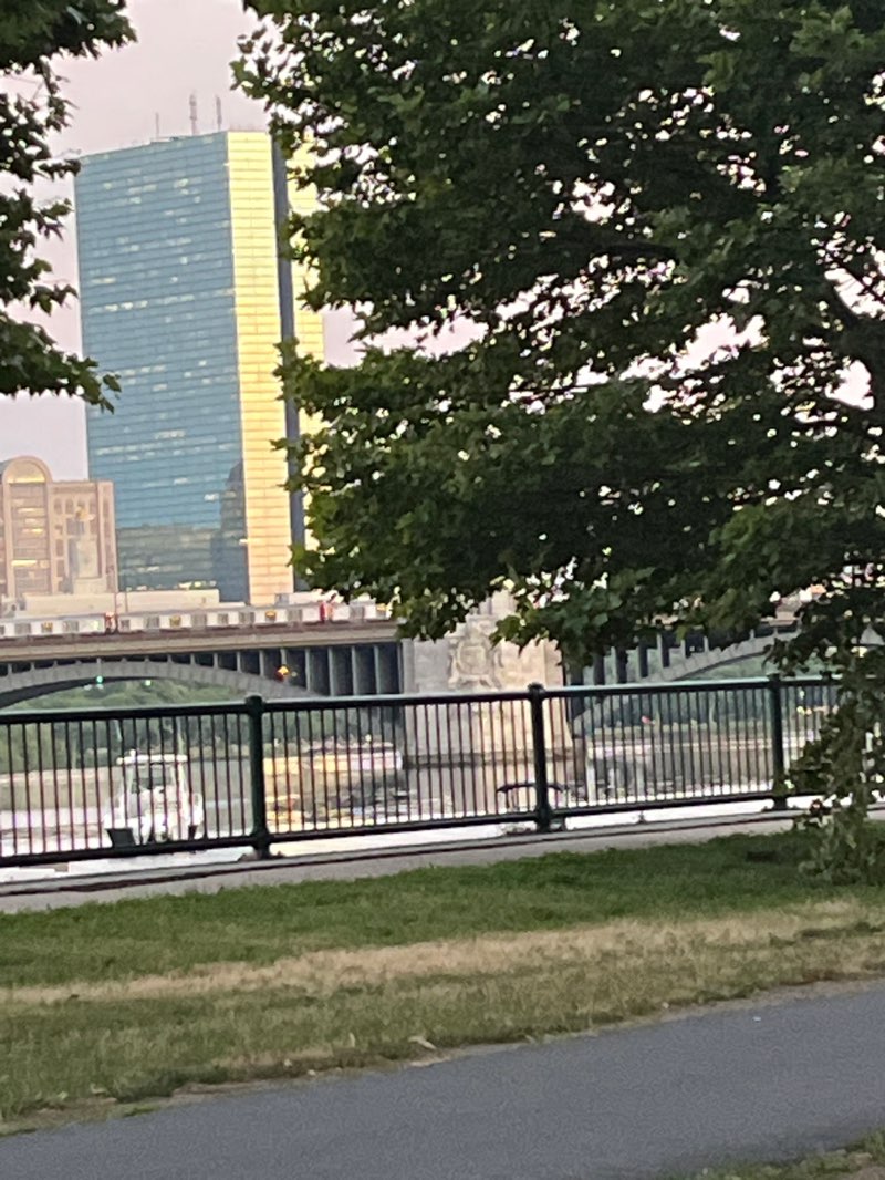 walking near me in Cambridge Parkway in summer