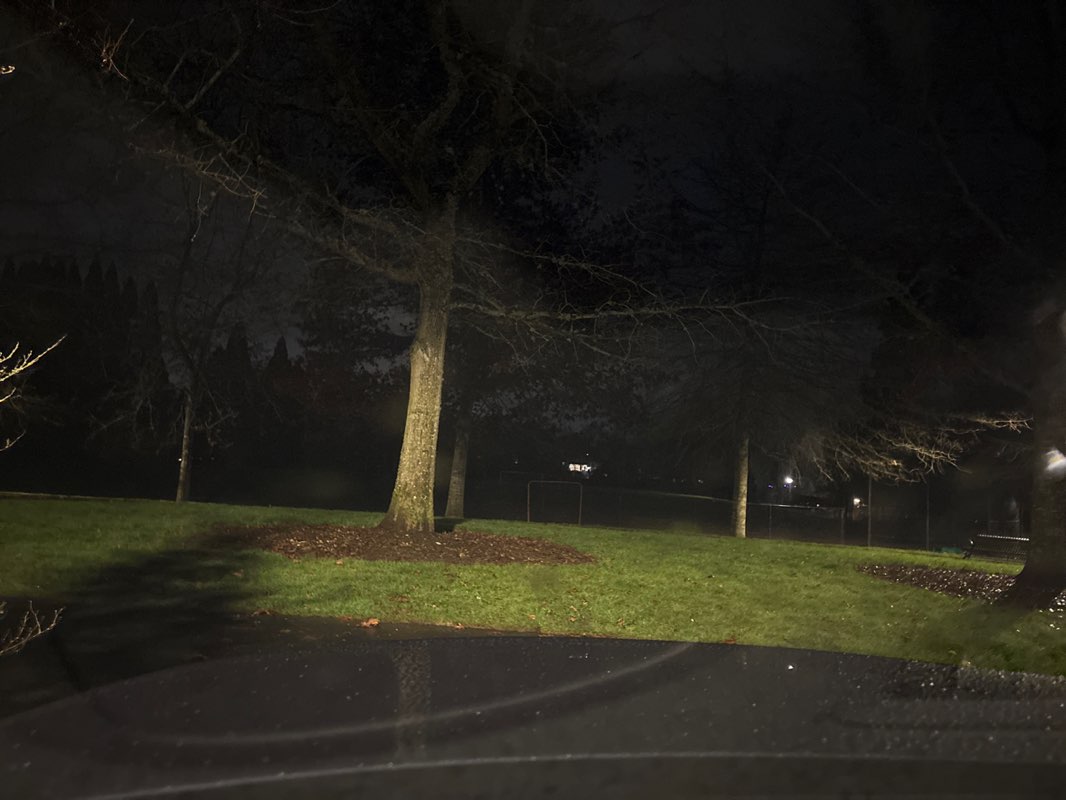 walking near me in Reedville Creek Park in winter