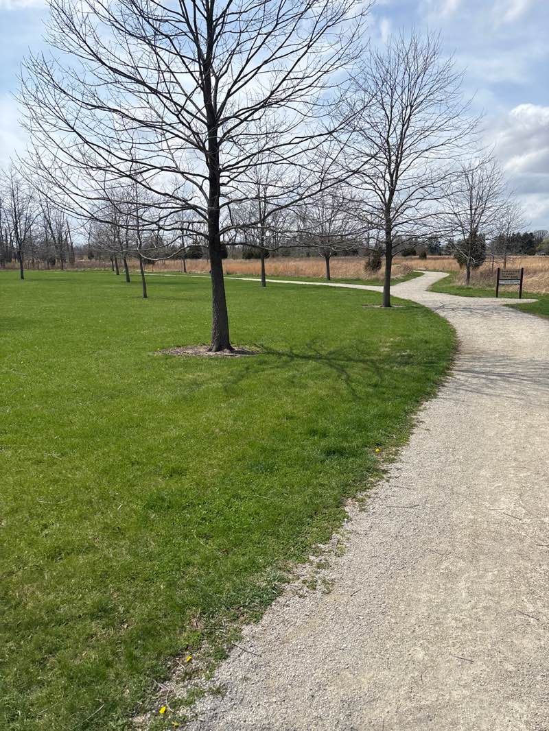 walking near me in Hobart Urban Nature Preserve in spring