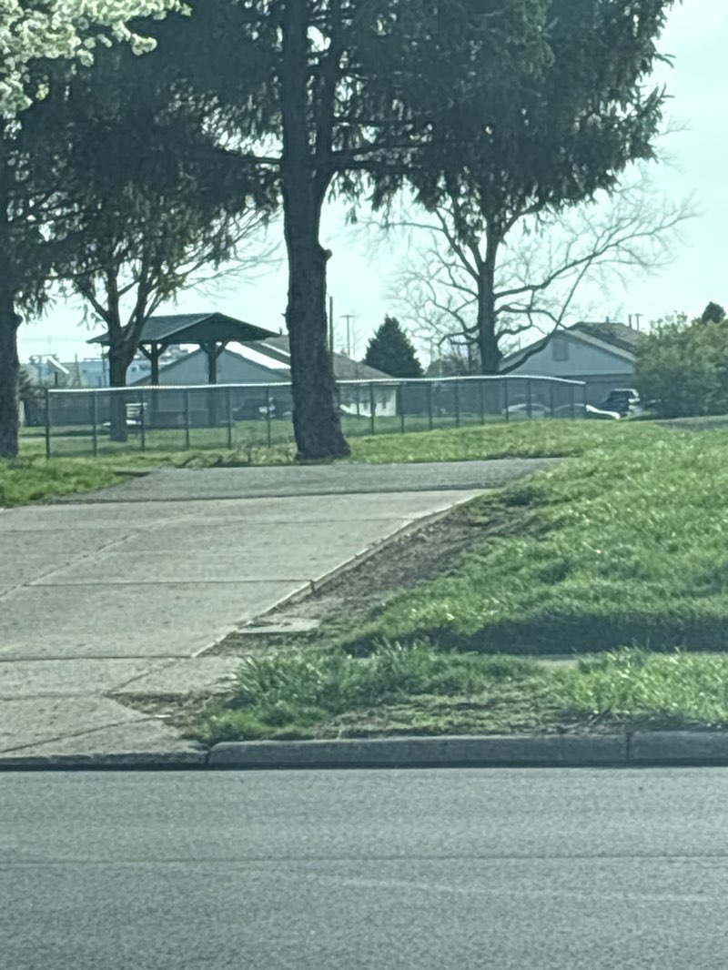 walking near me in Kings Chapel Park in spring