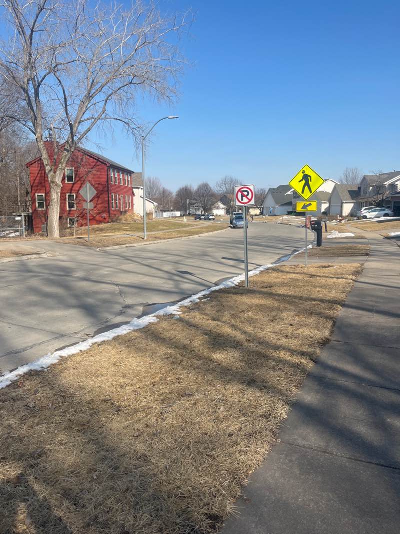 walking near me in Northview Estates Park in spring