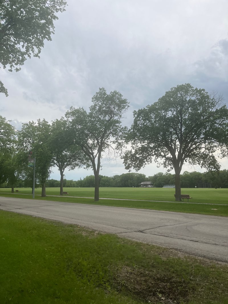 walking near me in Assiniboine Park in summer