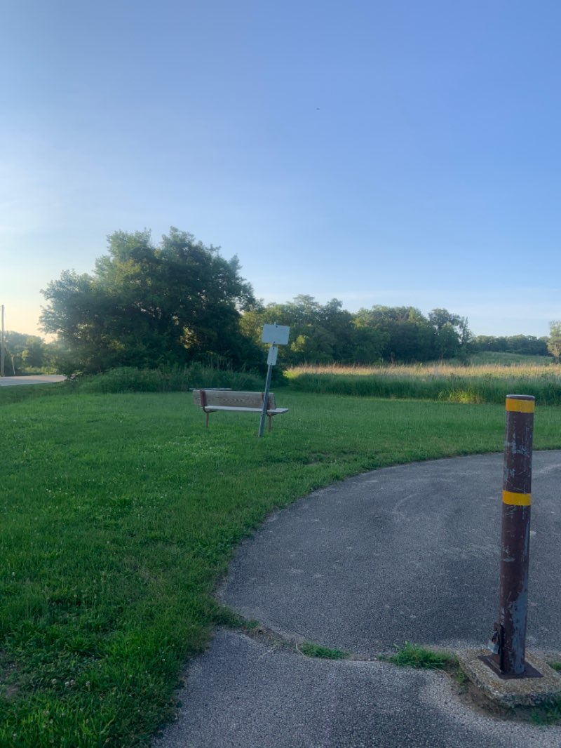 walking near me in Albany Mounds Site in summer