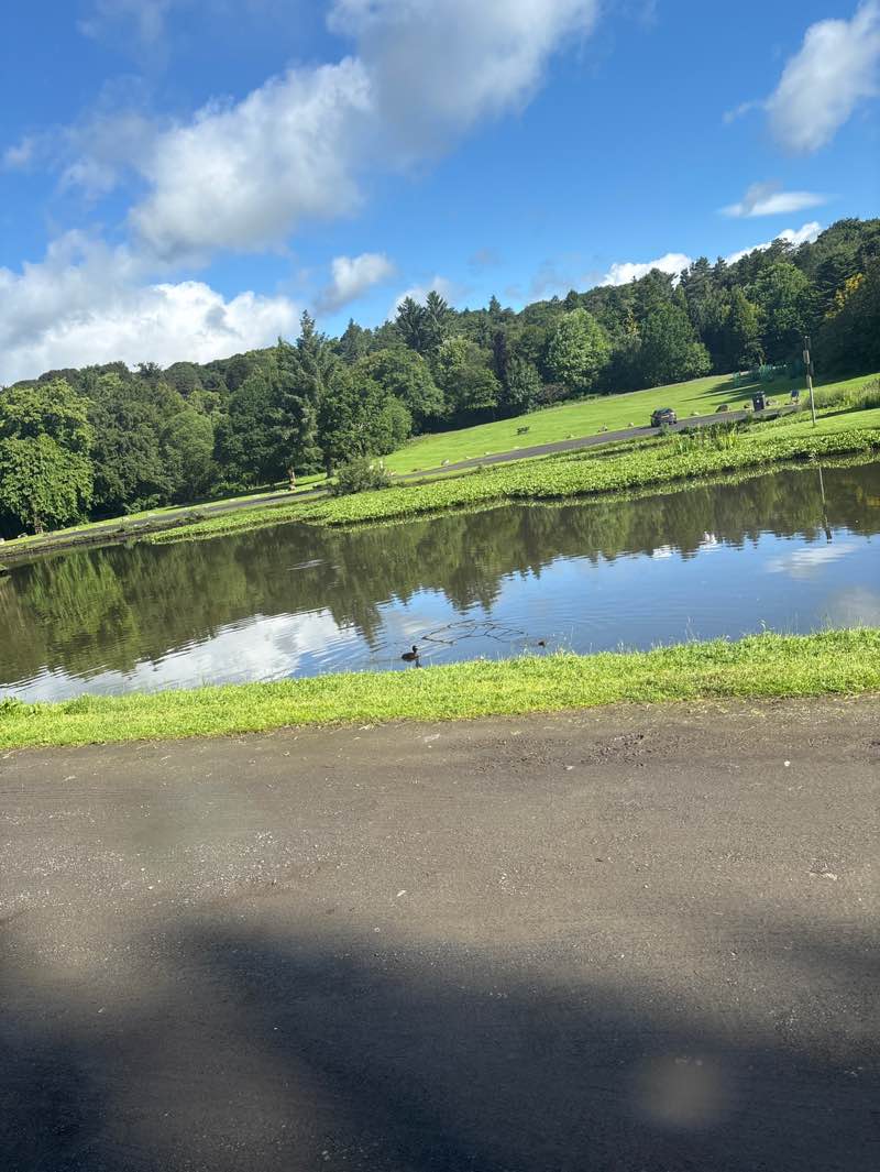 walking near me in Colzium Margaret Lennox Memorial Estate in summer