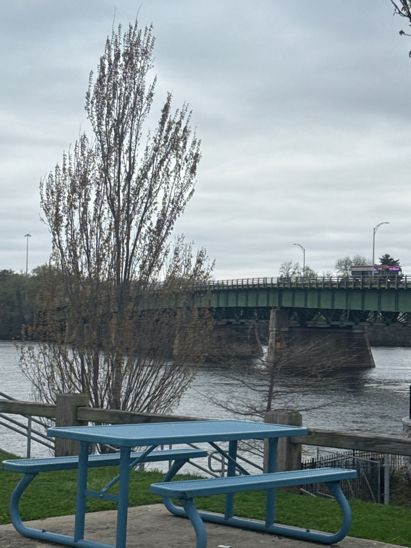 walking near me in North Riverfront Park in spring